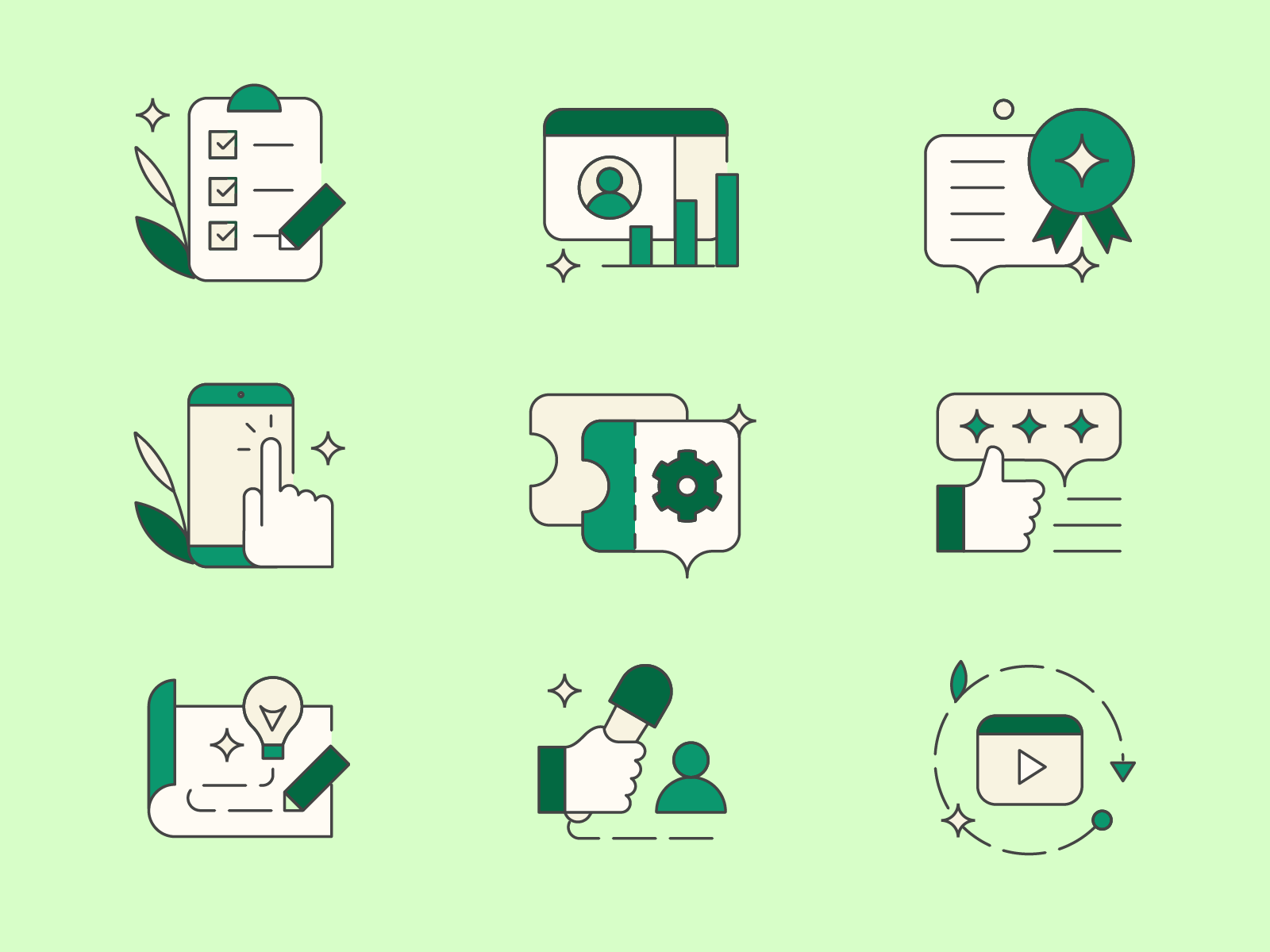 Work Method Icons